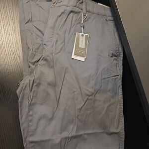 Ike Behar Men's Slate Chinos
